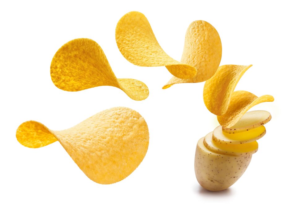 potato chips, mathematics