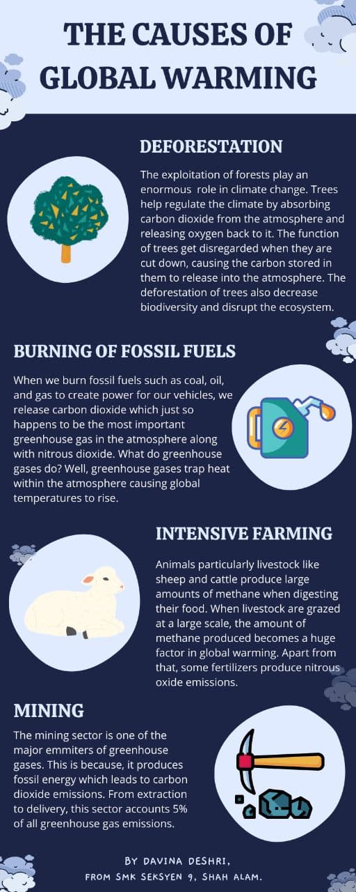 the causes of global warming