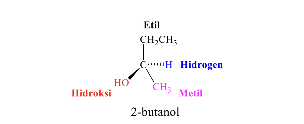 struktur kimia 2-butanol