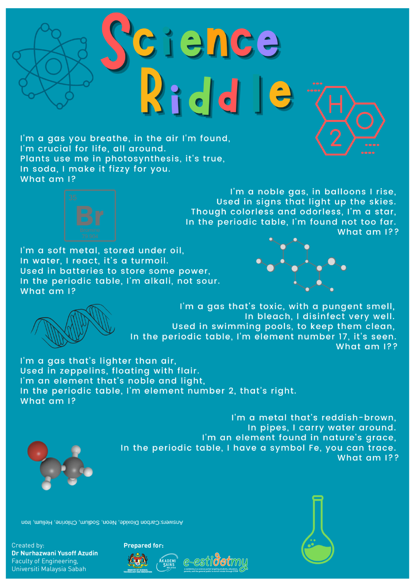 Science Ridle Science Riddles - e-estidotmy