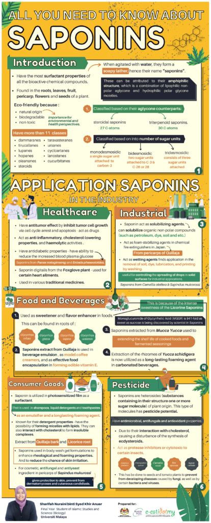 saponins infographic