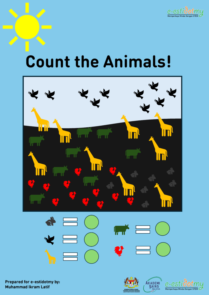 count the animals