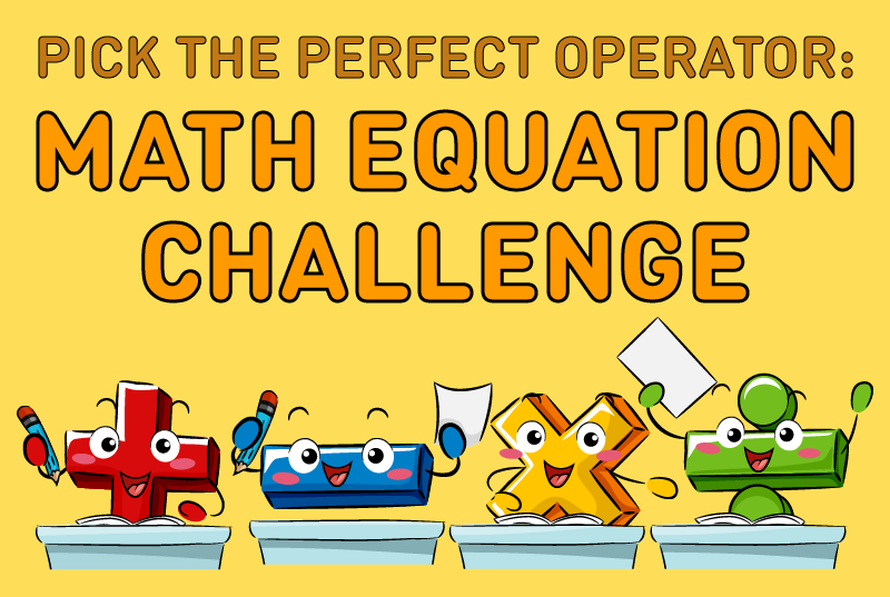 MATH EQUATION CHALLENGE