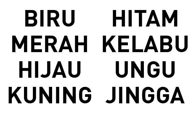 ujian stroop ujian 1