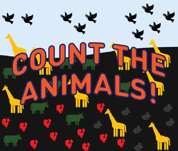 count the animals