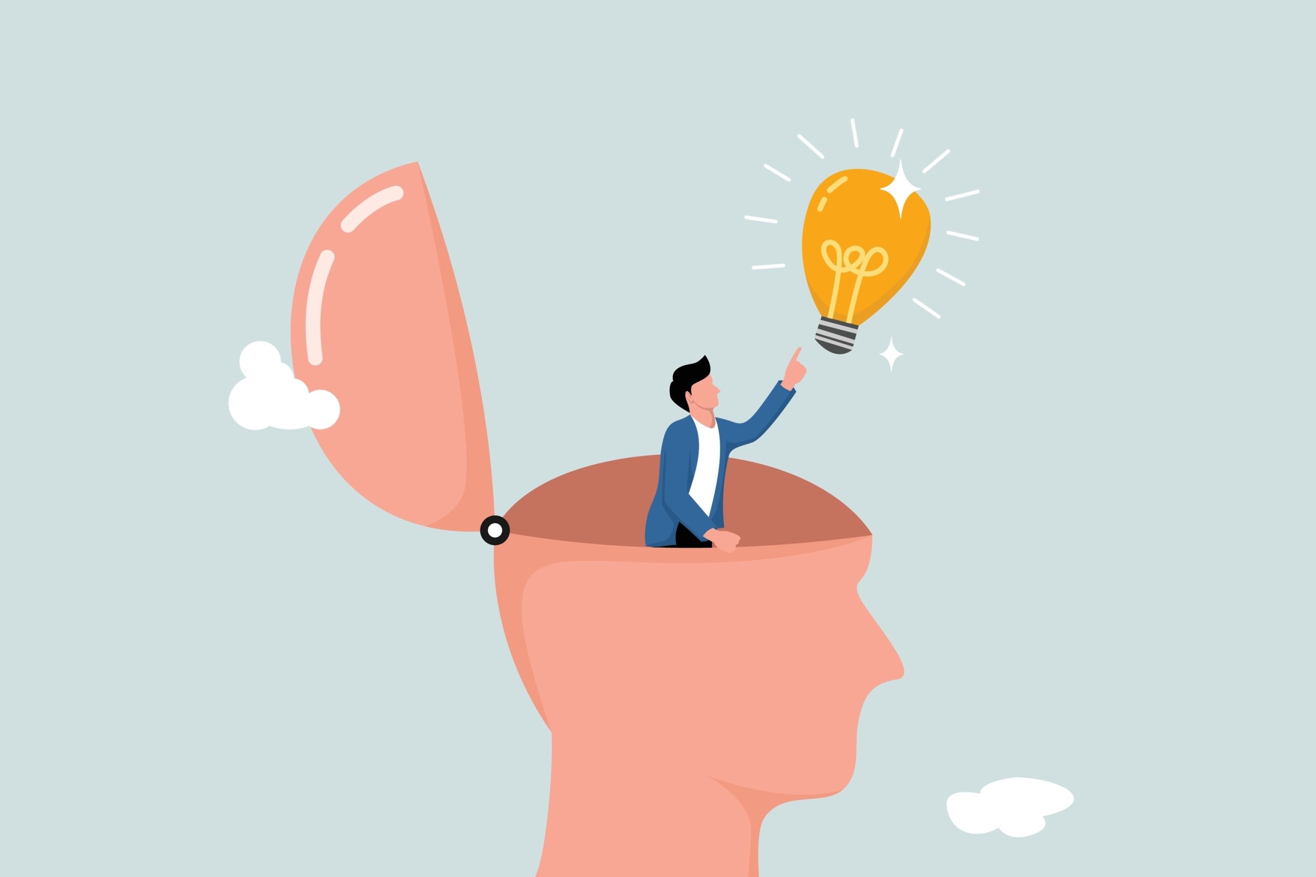 invention, idea, thought, light bulb