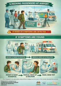 nipah virus, zoonotic pathogen, airport