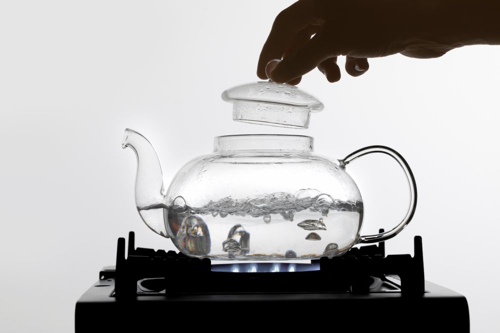 STEM, boiling, water, teapot