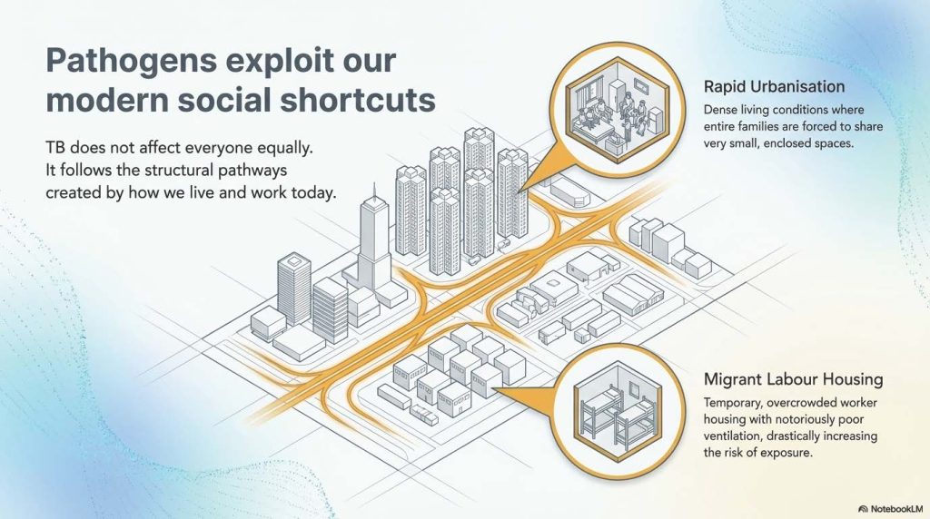 tuberculosis, TB, public health, environment, transmission, space