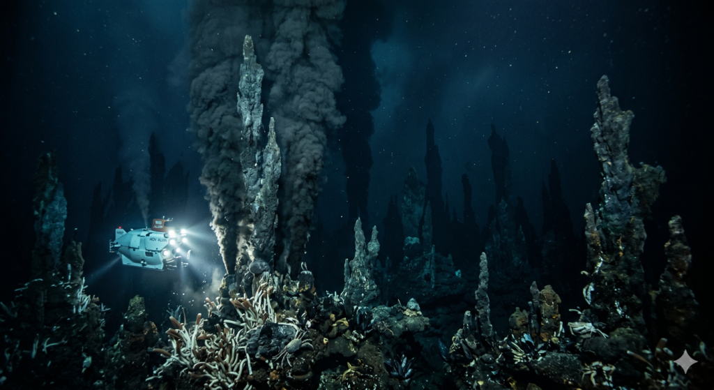 microbes, sea, hydrovent, deep sea, organism