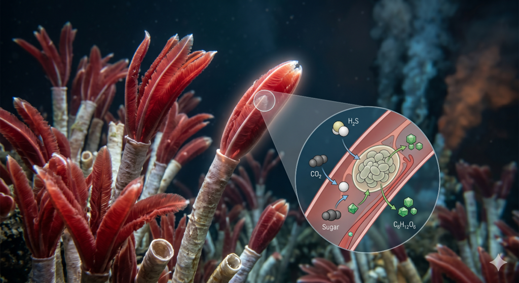 microbes, sea, tubeworm symbiosis