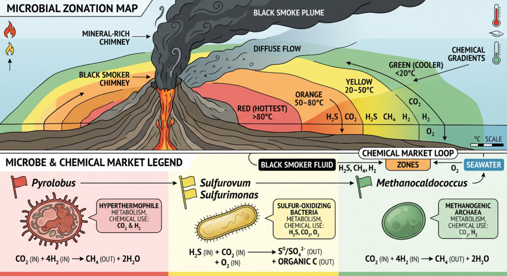microbes, sea, microbial community, zonation