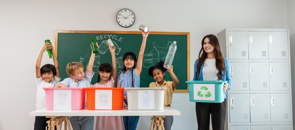 climate change, climate education, recycling, 3R, trash management
