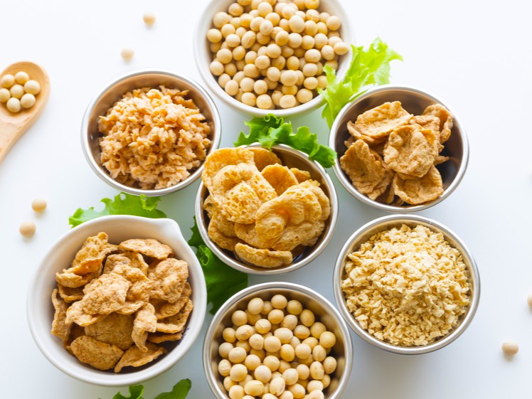textured vegetable protein, TVP, soy protein, meat alternative